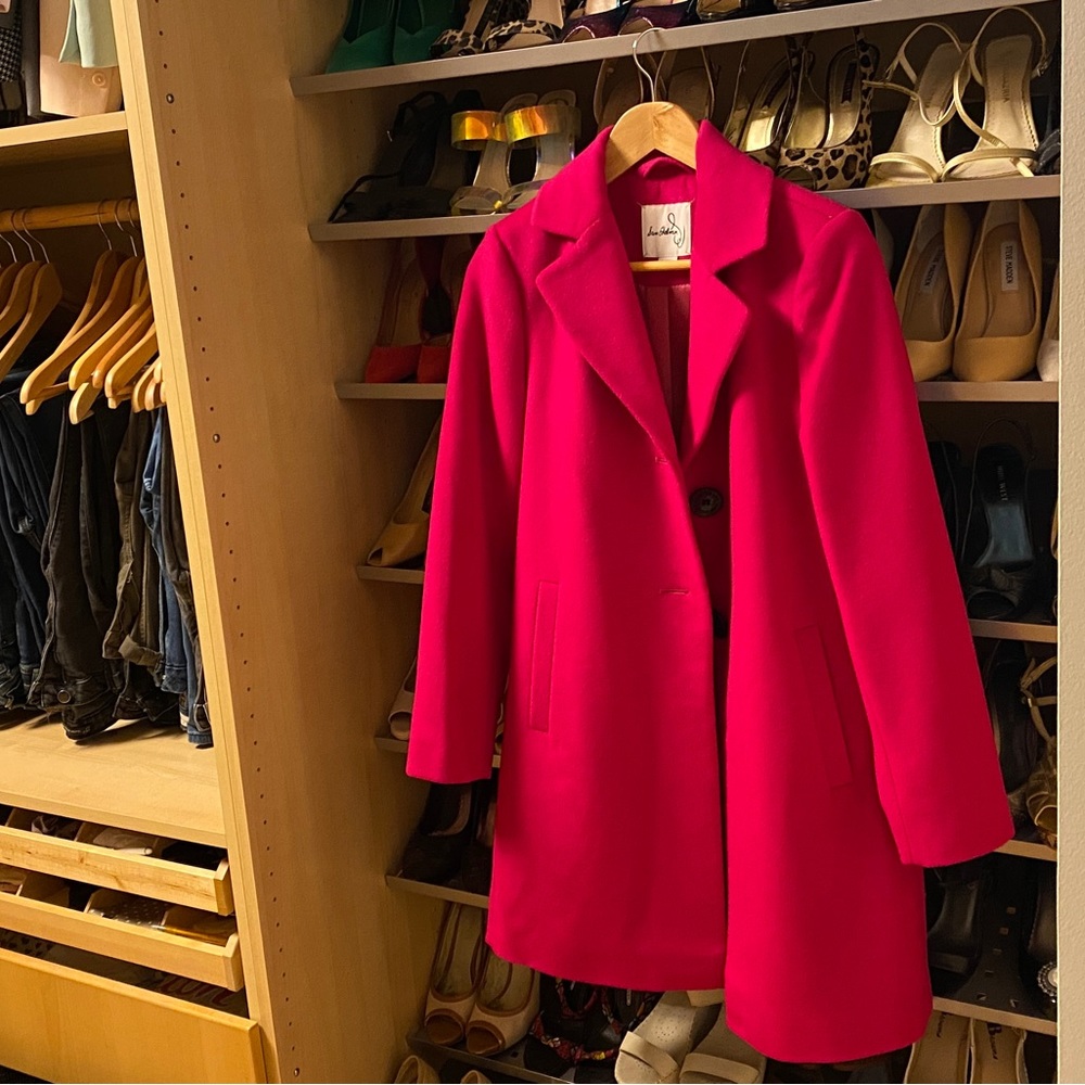 Sam Edelman Raspberry coat - Picture 7 of 13